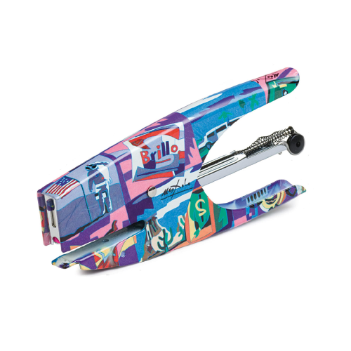 ITERNET POP OFFICE COLLECTION CUCITRICE A PINZA PASSO 6 CAPACITA' DI CUCITURA 15 FOGLI TIPO PUNTI SERIE 64/48 mm COL. ASSORTITI